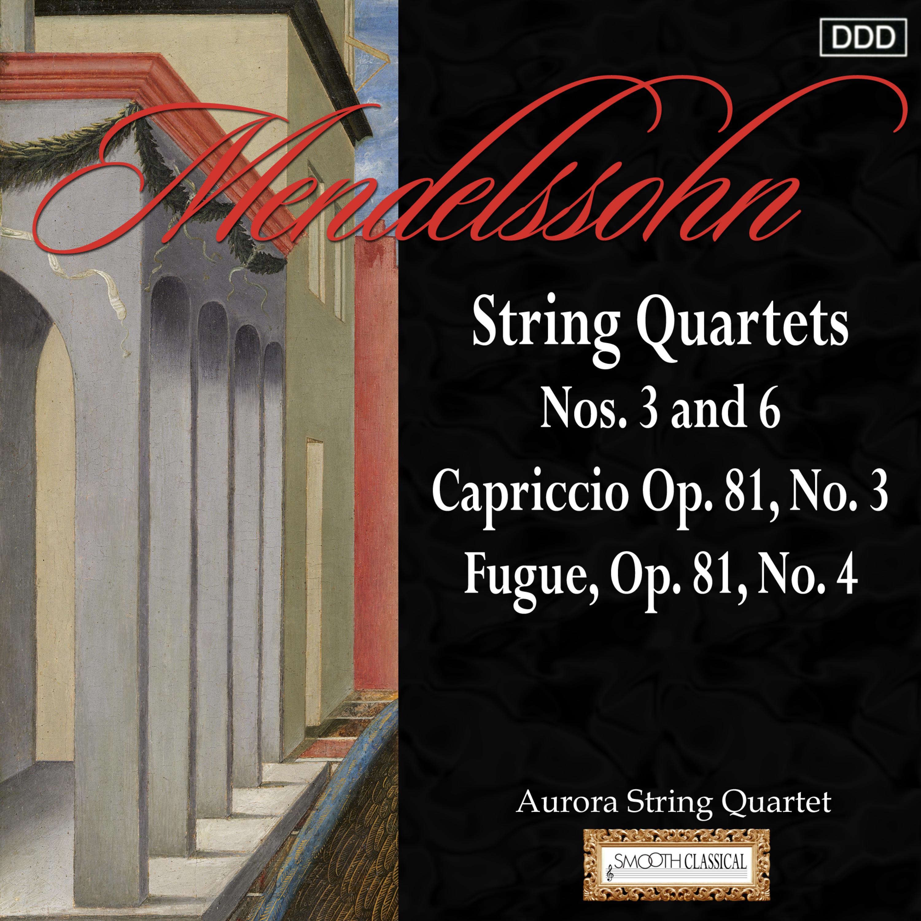 String Quartet No. 6 in F Minor, Op. 80, MWV R37: I. Allegro assai - Presto