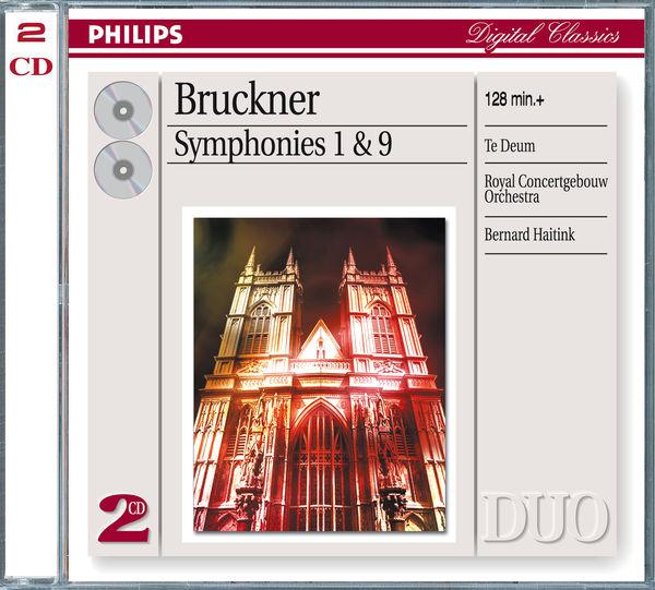 Bruckner: Symphonies Nos.1 & 9; Te Deum (2 CDs)