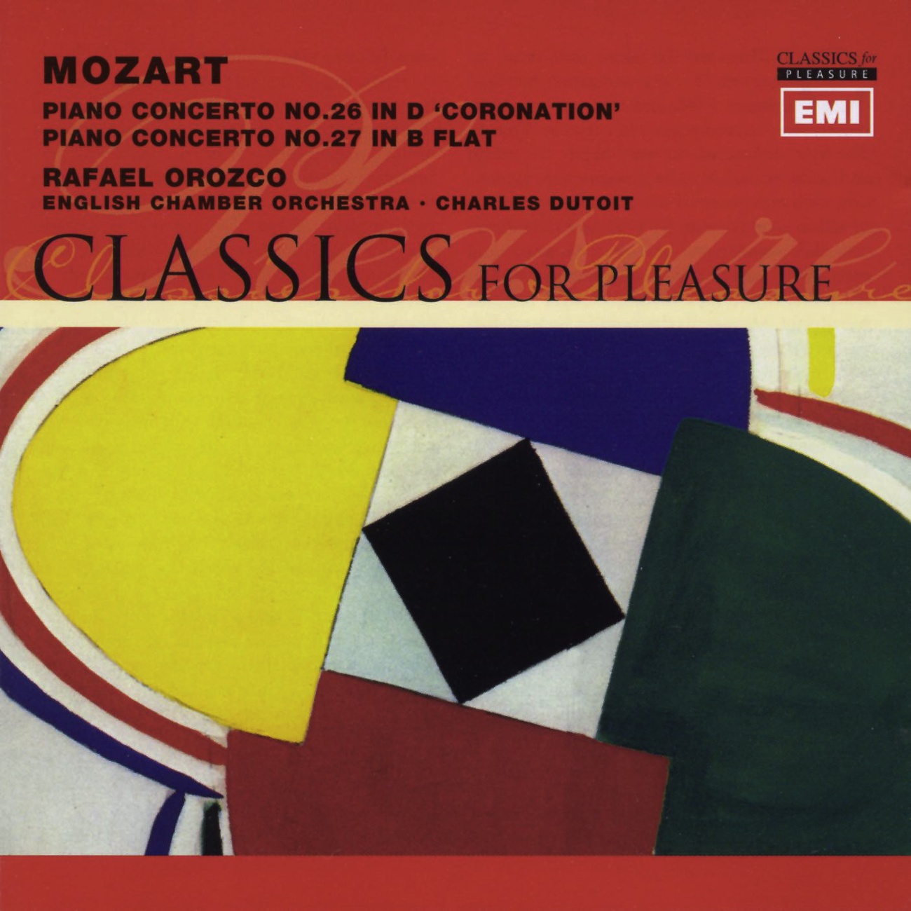 Mozart Piano Concertos Nos. 26 in D 'Coronation' & 27 in B flat