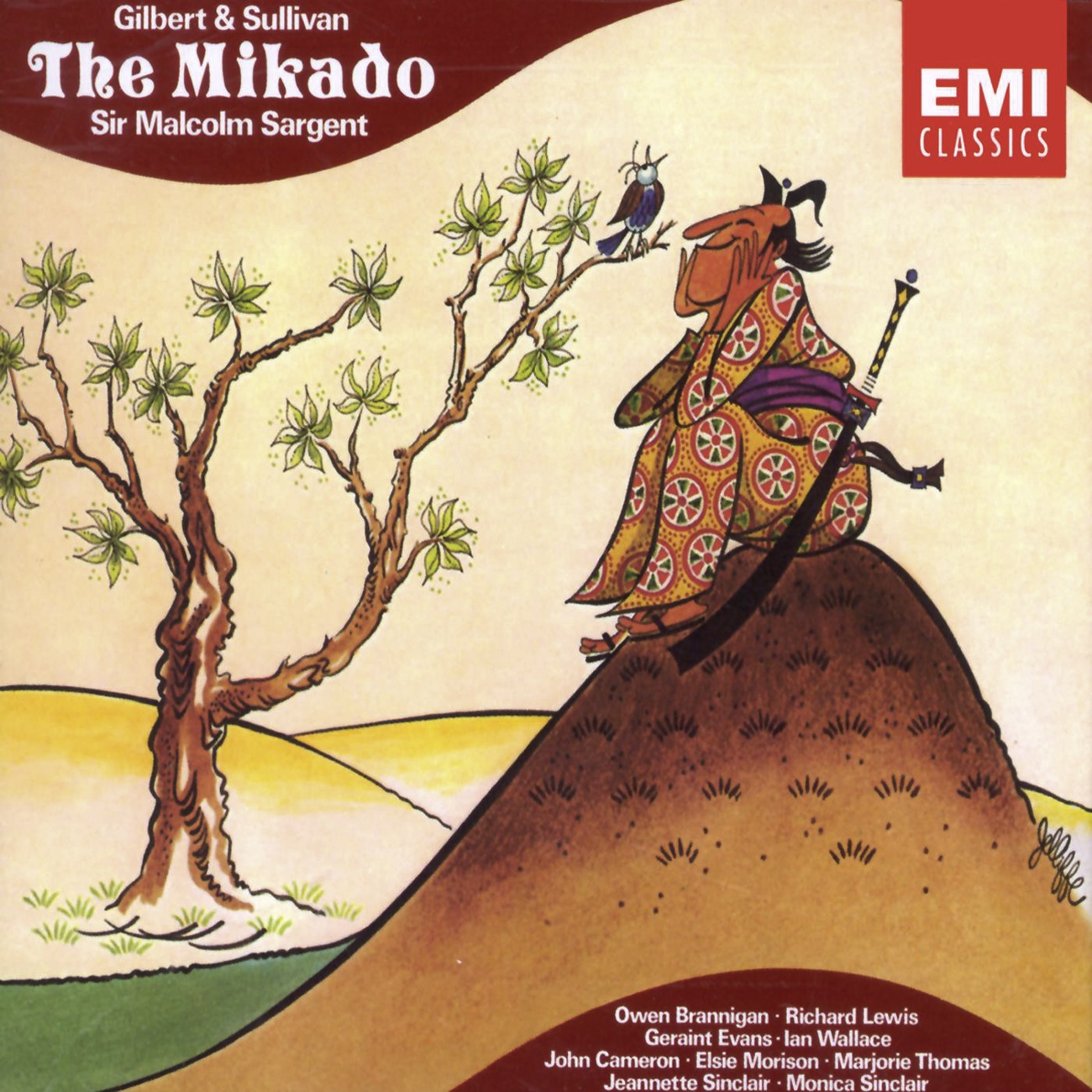 The Mikado (or, The Town of Titipu), Act I: Our great Mikado, virtuous man (Pish-Tush, Nobles)