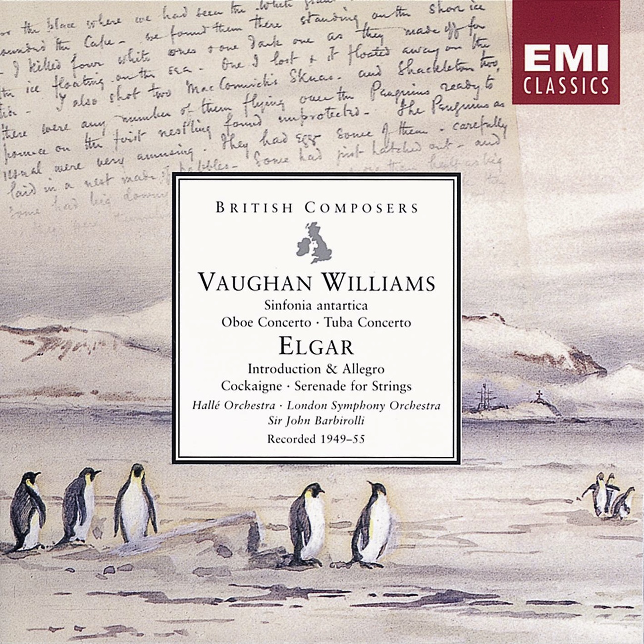 Vaughan Williams: Sinfonia antartica etc/Elgar: Cockaigne etc