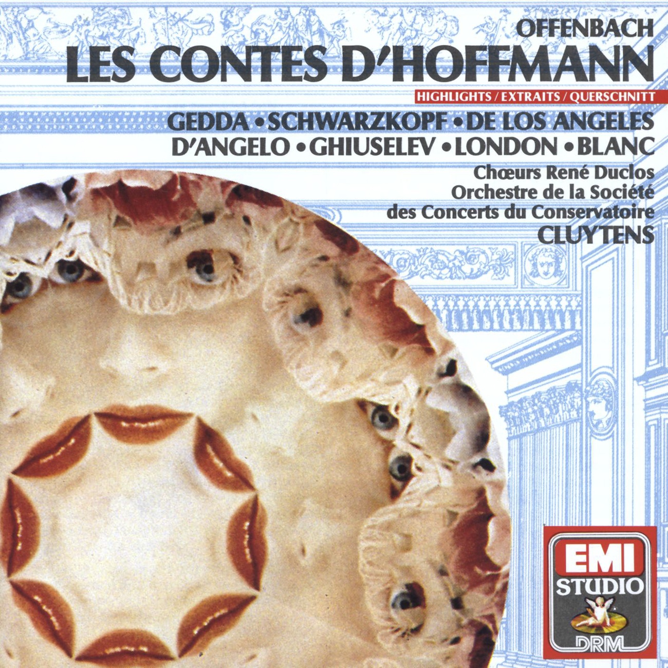 Chanson:  J' ai des yeux Coppe lius from Les contes d' Hoffmann 1989 Digital Remaster