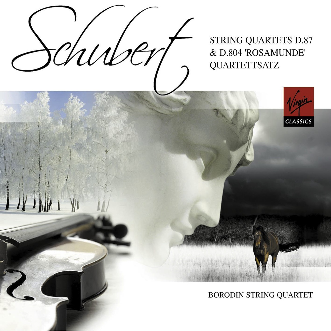 Schubert: String Quartets No. 12 ' Quartettsatz'  No. 13 ' Rosamunde'