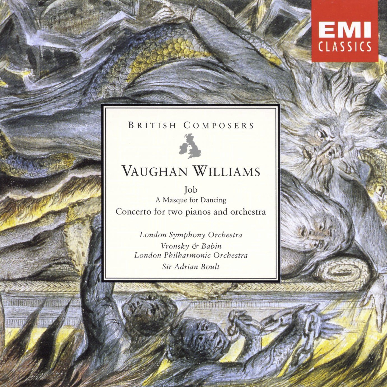 Vaughan Williams: Job, Concerto for two pianos & orchestra