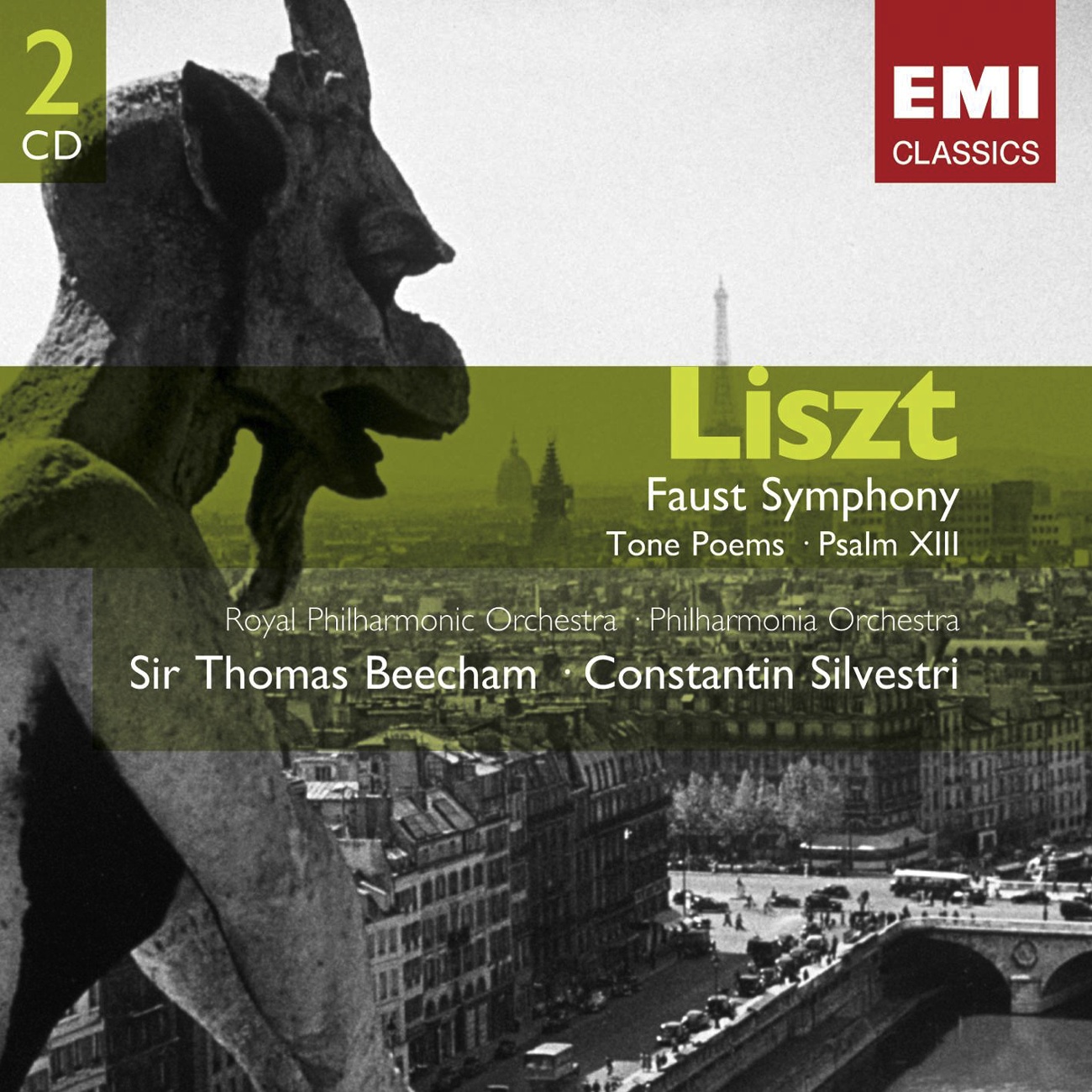 Liszt: Faust Symphony; Psalm XIII; Les preludes, Tasso etc.