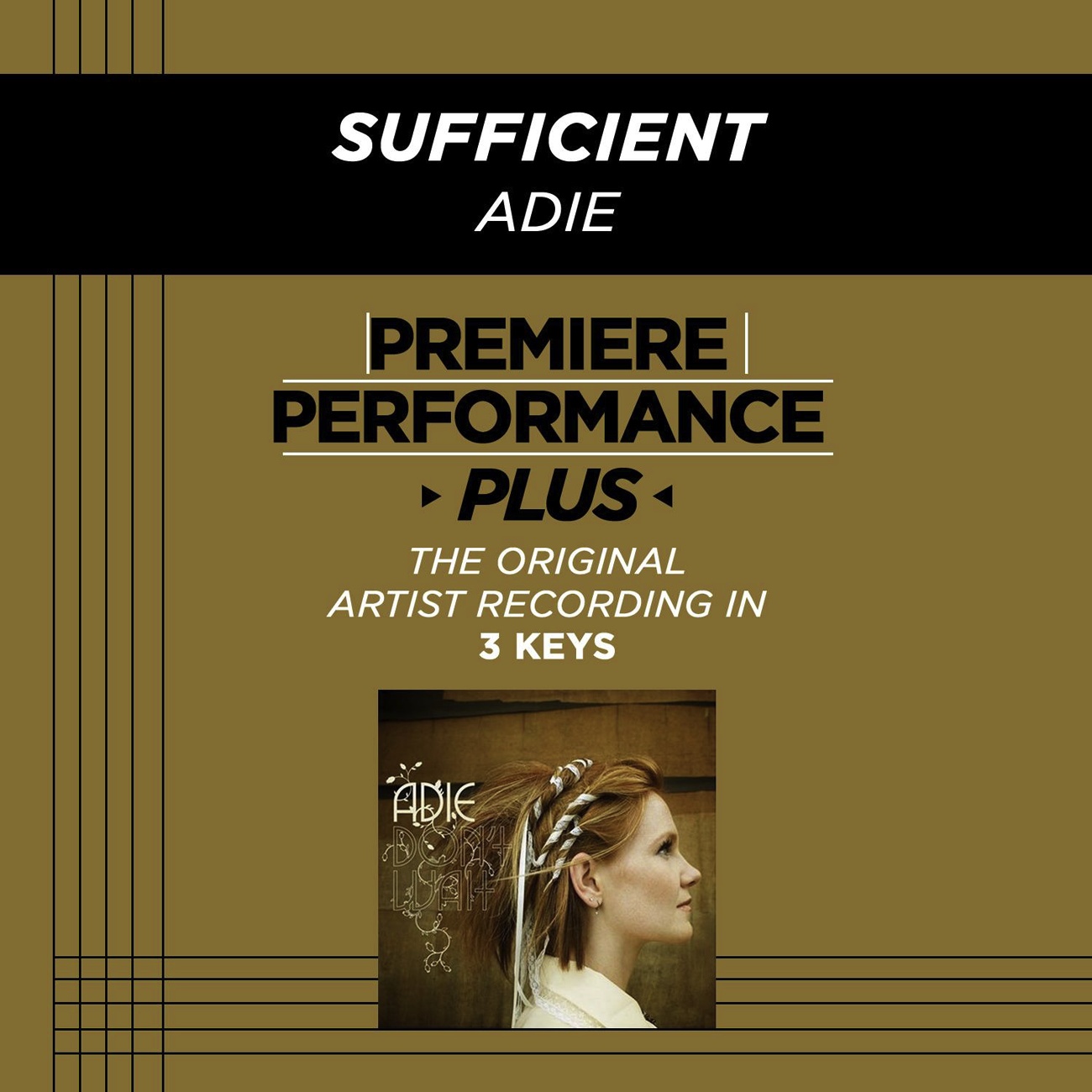 Sufficient (Medium Key-Premiere Performance Plus w/ Background Vocals)