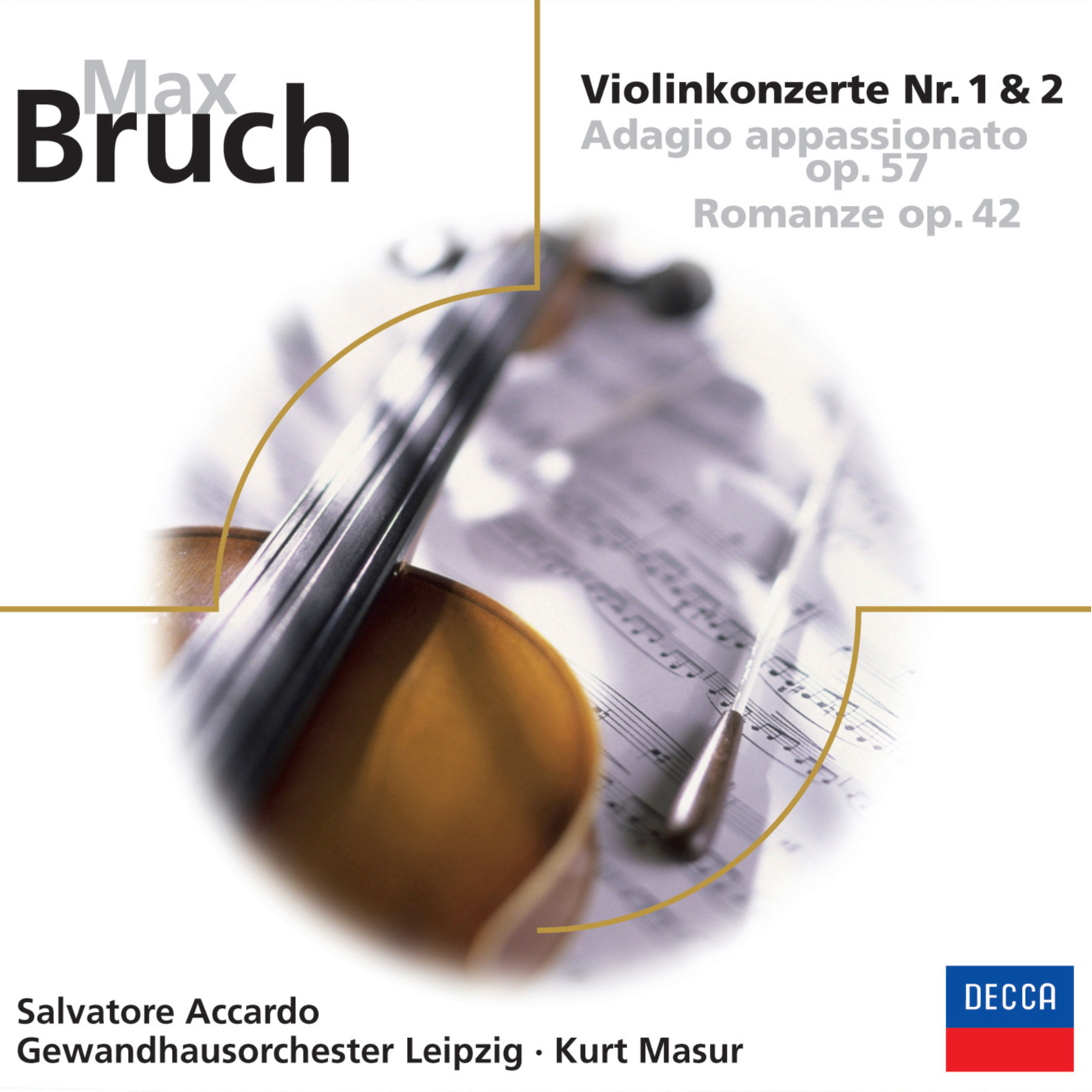 Bruch: Violin Concertos Nos. 1 & 2, Adagio appassionato, Romanze