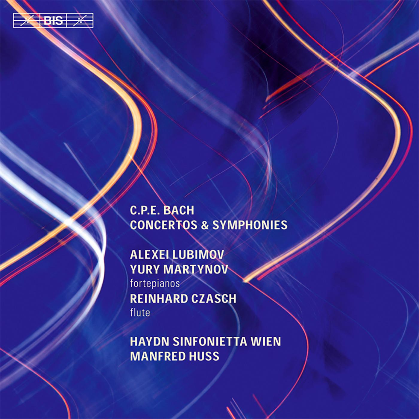 BACH, C.P.E.: Double Concerto, Wq. 46 / Flute Concerto, Wq. 166 / Sinfonias, Wq. 183/1, 4 (Lubimov, Martynov, Czasch, Vienna Haydn Sinfonietta, Huss)