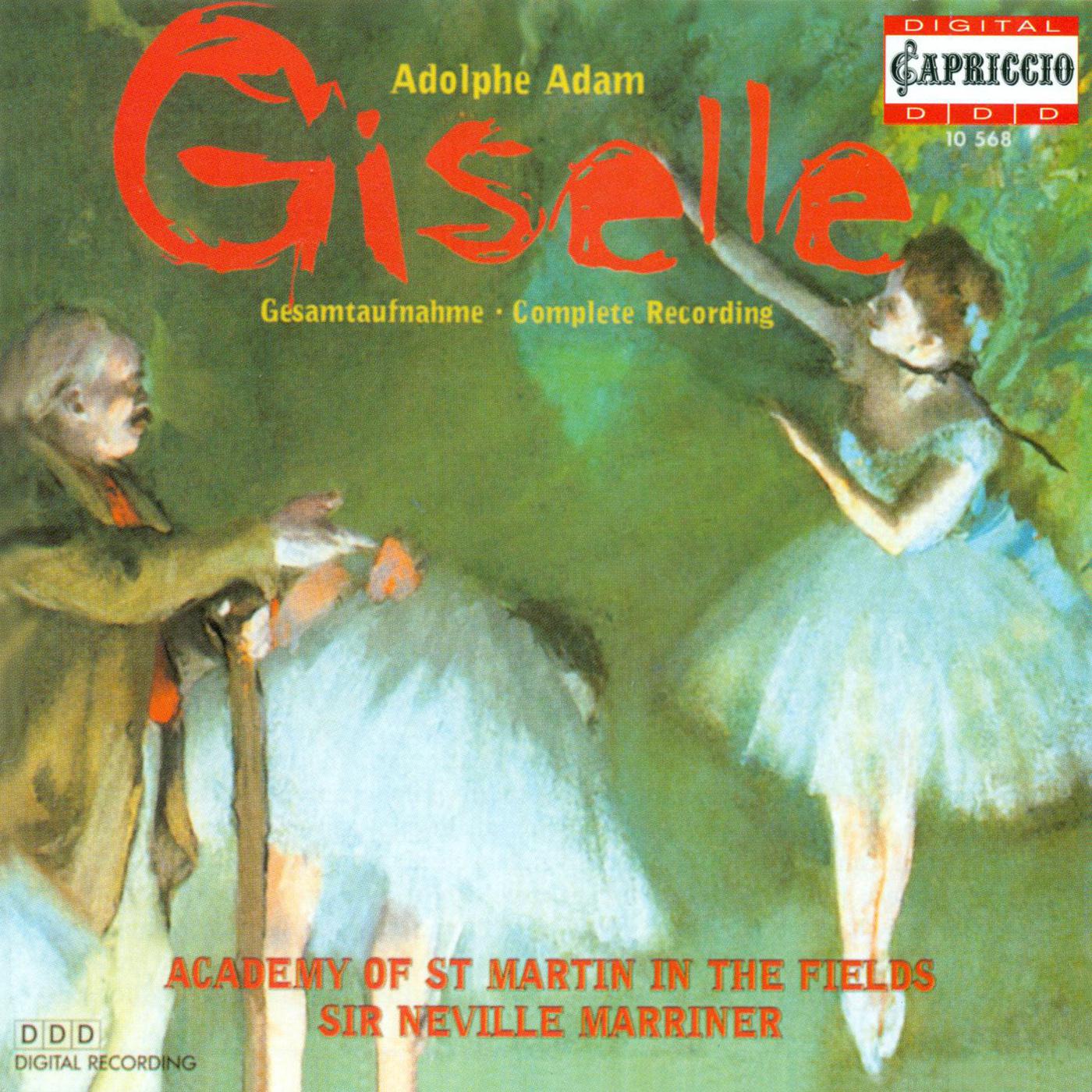 ADAM, A.: Giselle [Ballet] (Academy of St. Martin in the Fields, Marriner)
