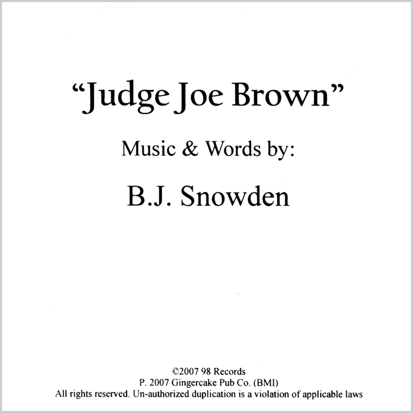 Judge Joe Brown