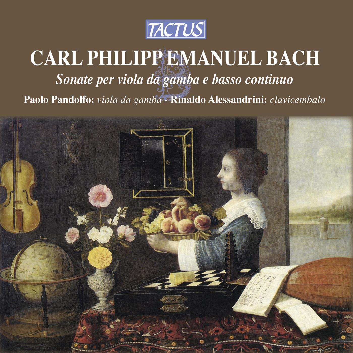 BACH, C.P.E.: Viola da Gamba Sonatas, Wq. 88, 136 and 137 (Pandolfo, Alessandrini)