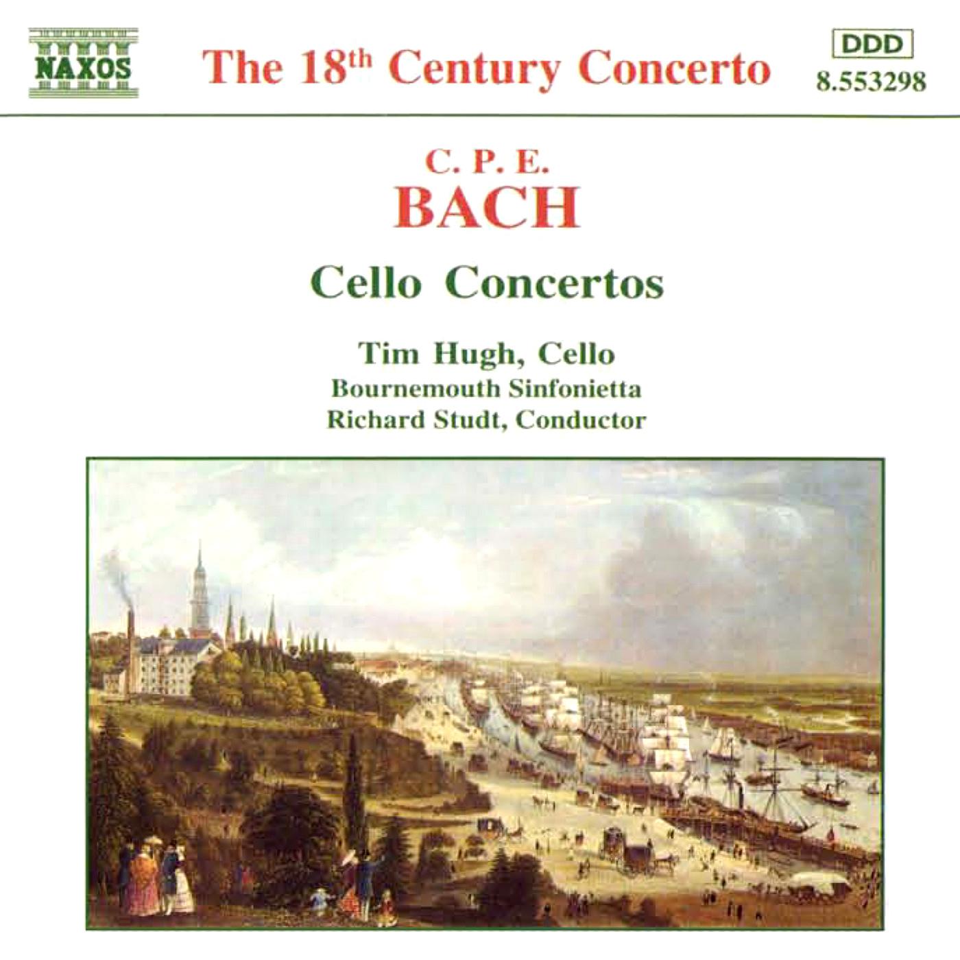 BACH, C.P.E.: Cello Concertos, Wq. 170-172