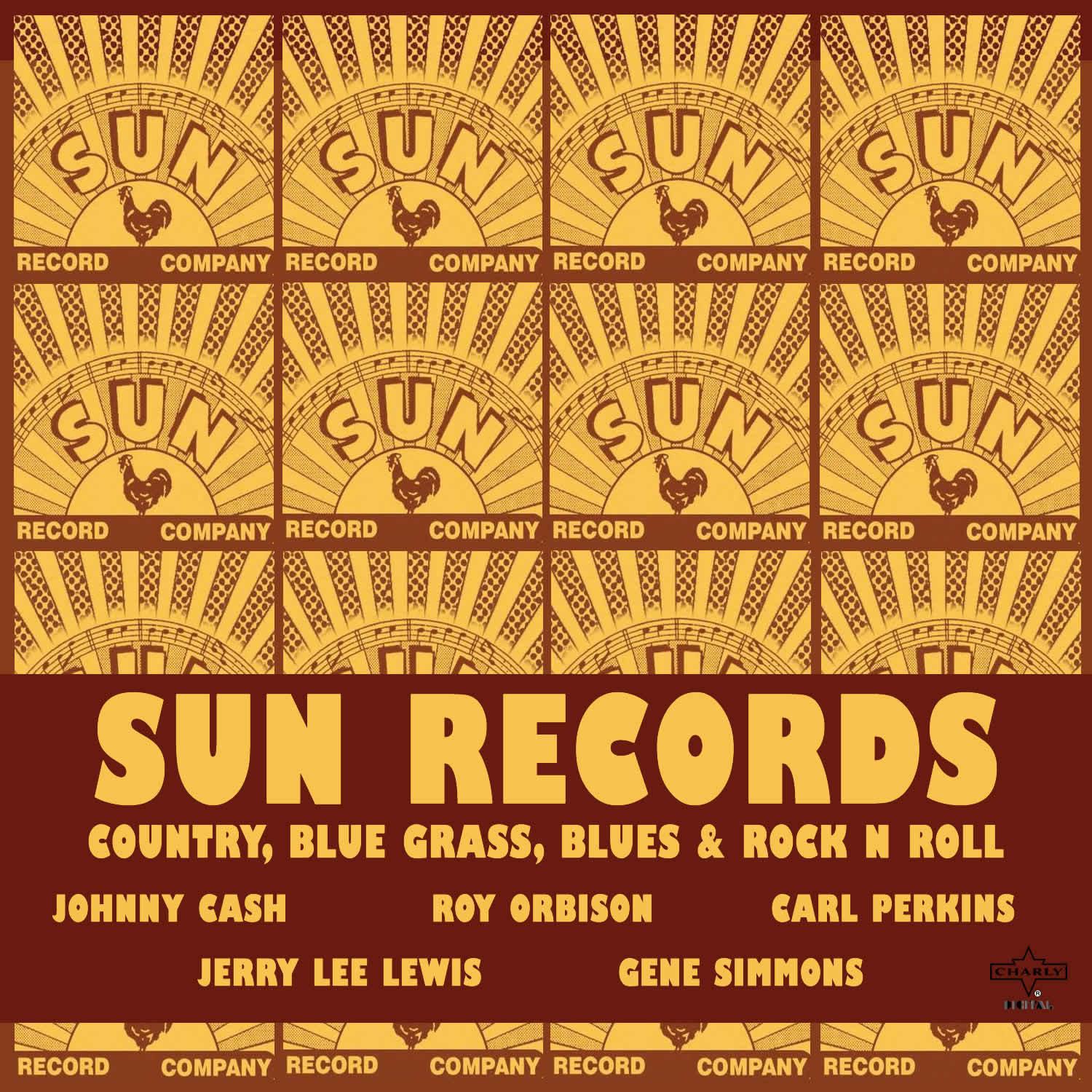 Sun Records - Country, Blues, Blue Grass & Rock n Roll, Johnny Cash, Roy Orbison, Carl Perkins, Jerry Lee Lewis, Gene Simmons & More