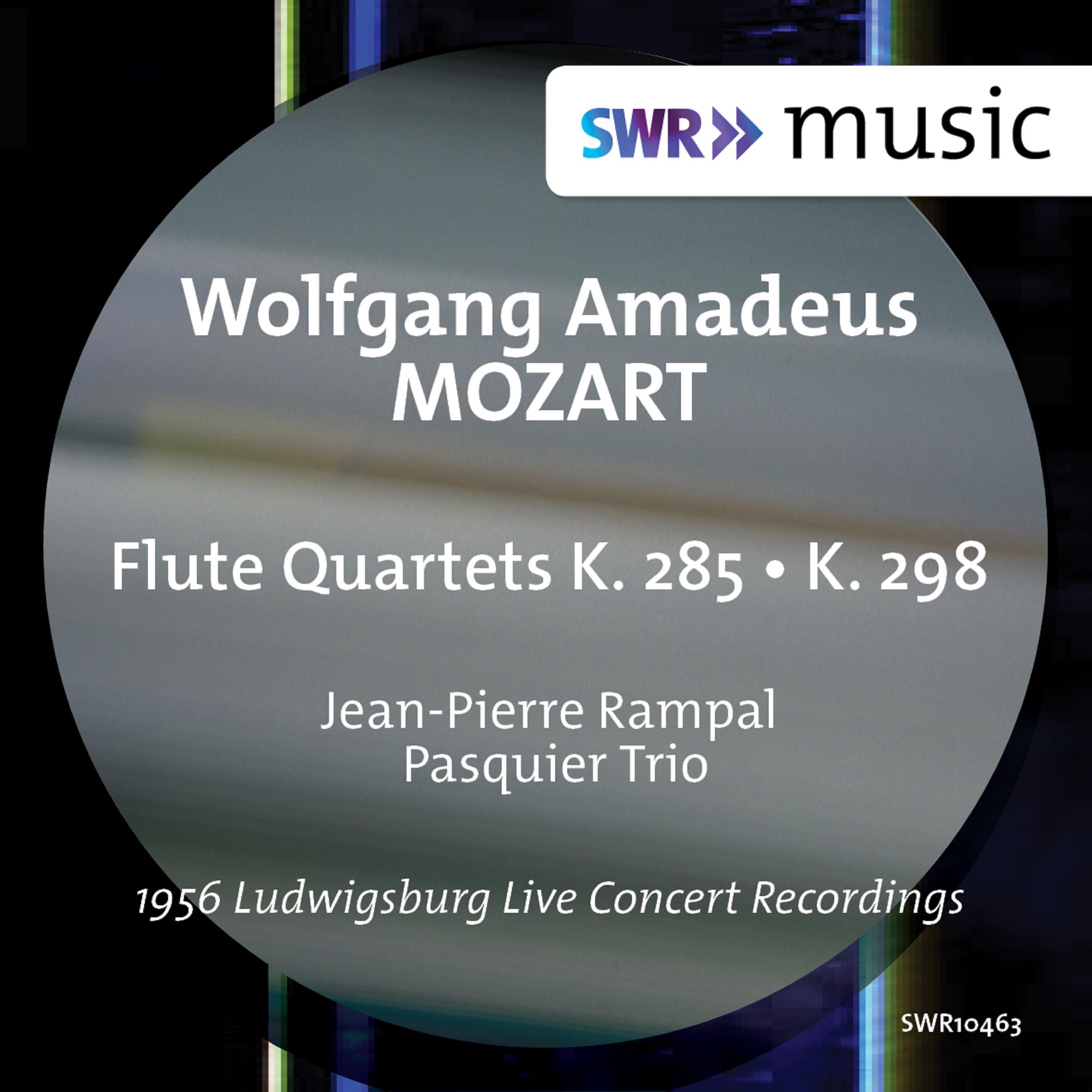 Flute Quartet No. 1 in D Major, K. 285:I. Allegro