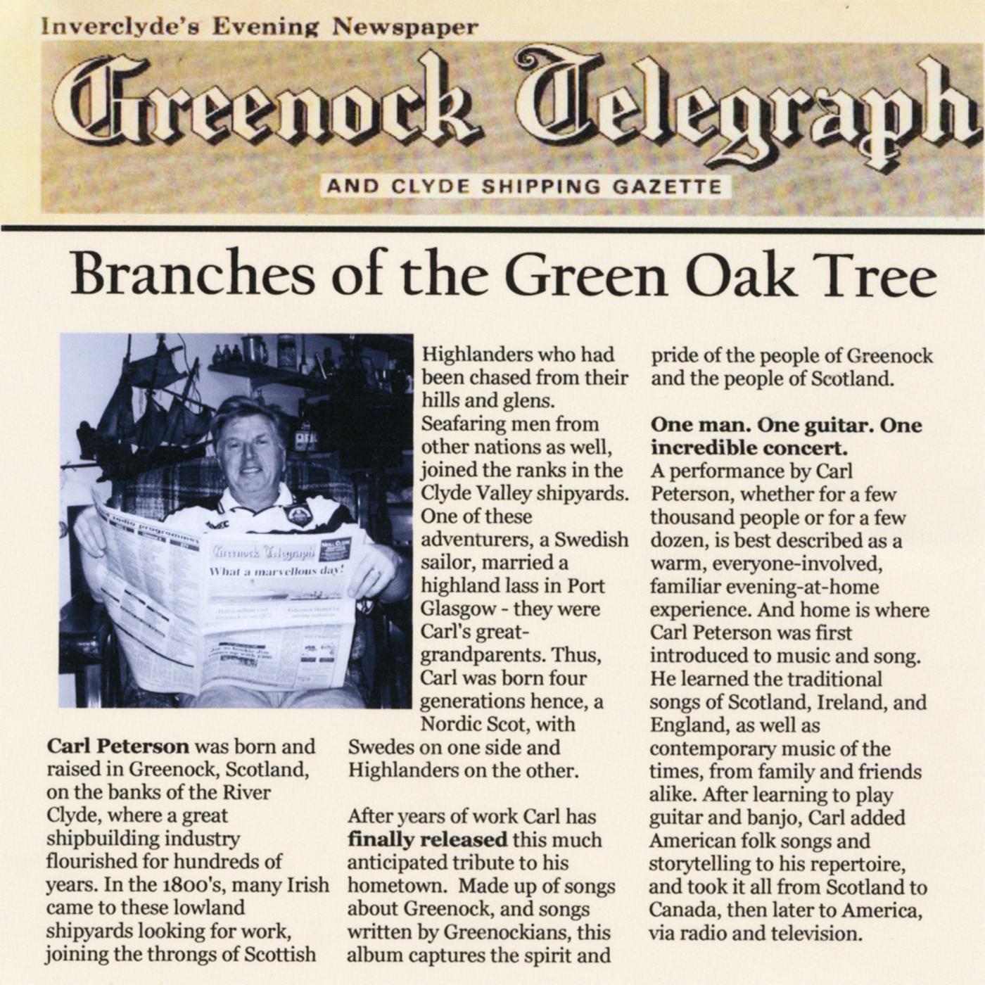 The Green Oak Tree