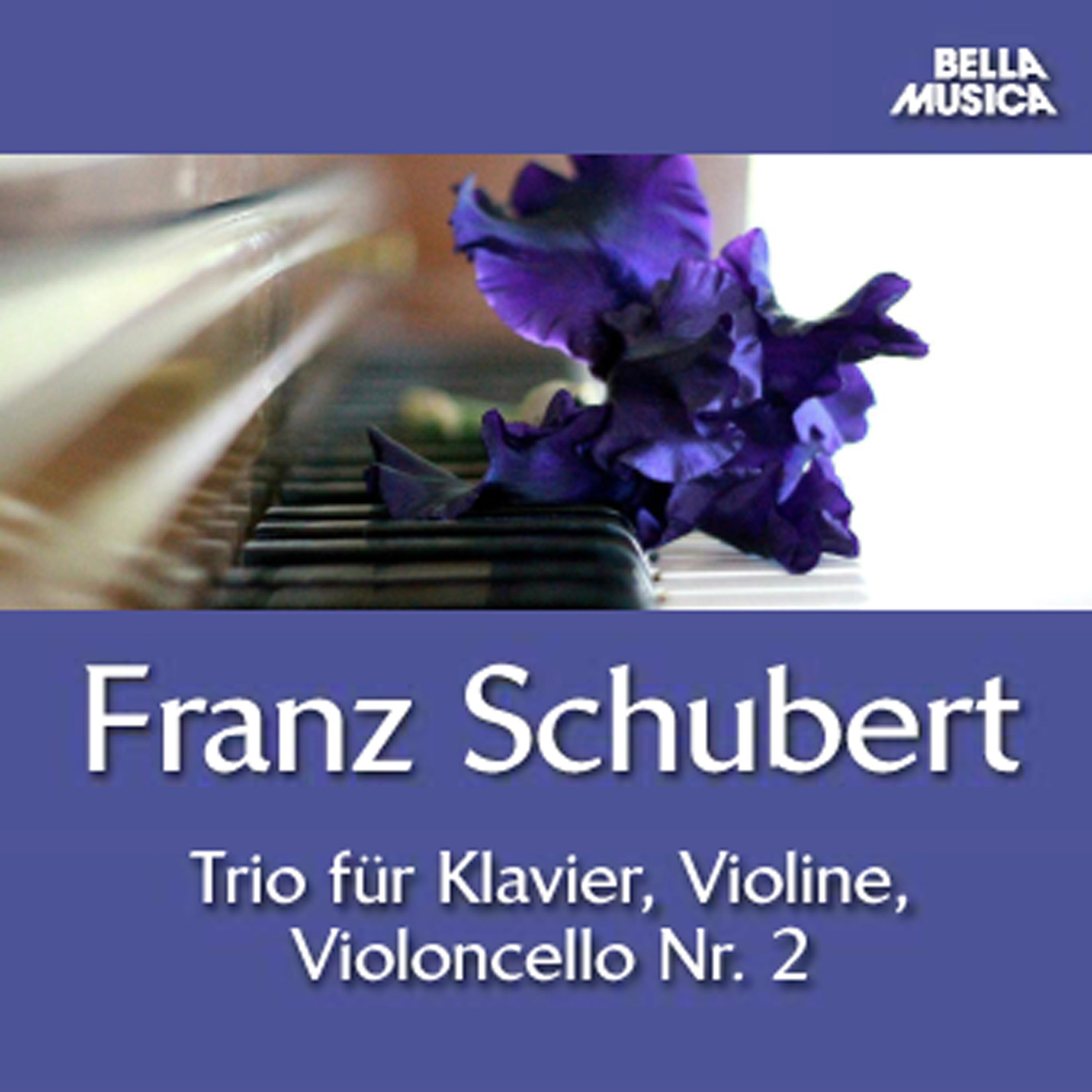 Schubert: Trio No. 2 fü r Klavier, Violine u. Violoncello