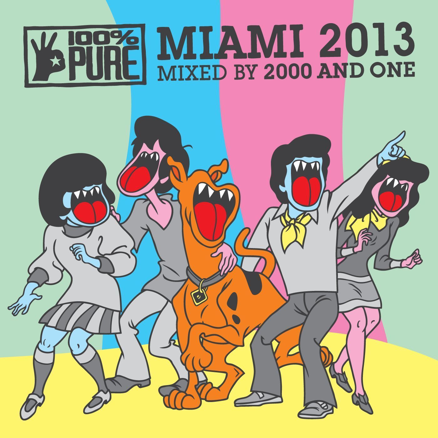 100% Pure Miami 2013 (Mixed By 2000 and One) (Continuous Mix)