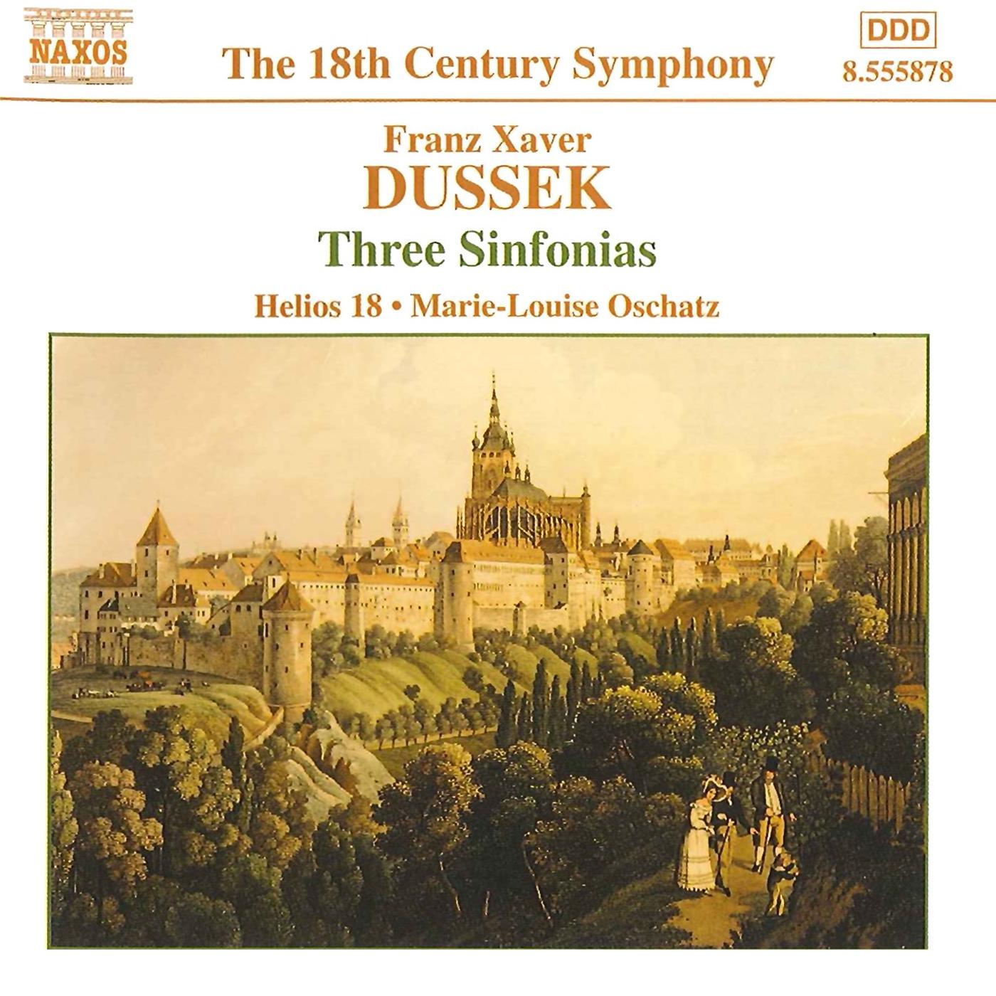 DUSSEK: Three Sinfonias