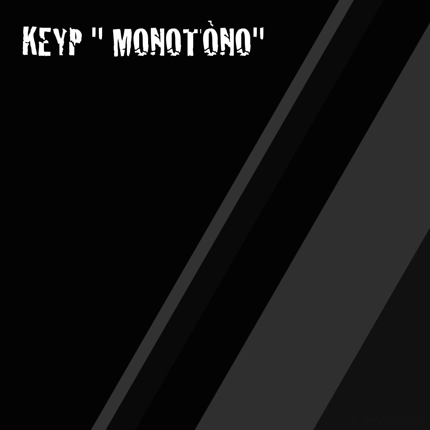 Monoto no