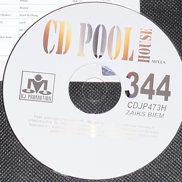 DJ Promotion CD Pool House Mixes 344