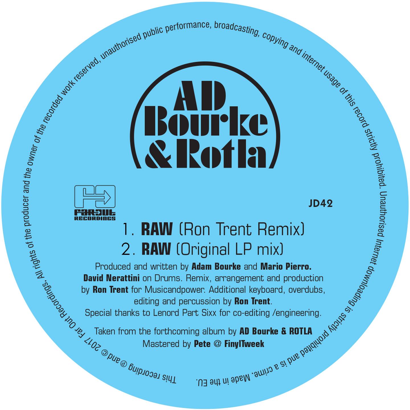 Raw (Including Ron Trent Remix)