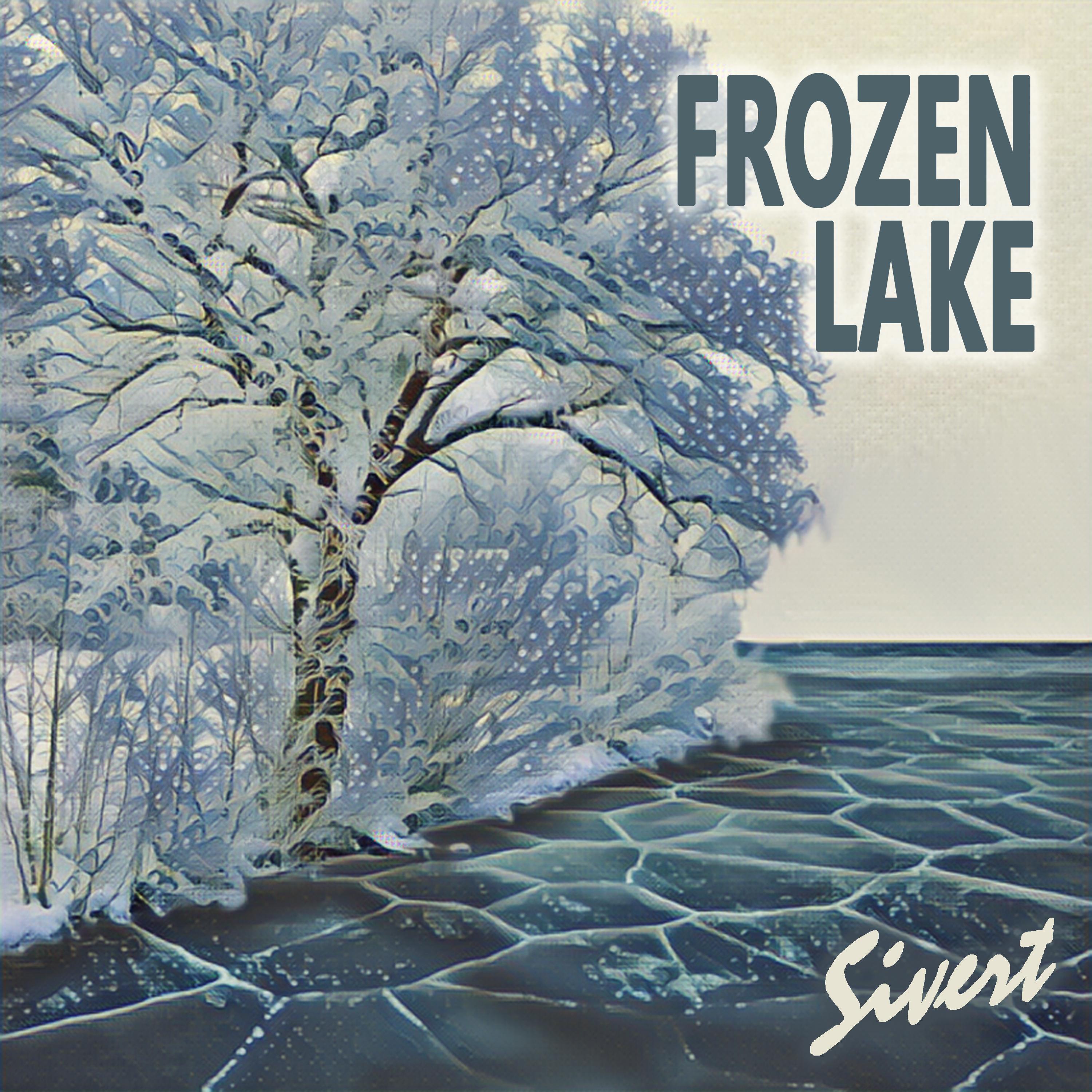 Frozen lake