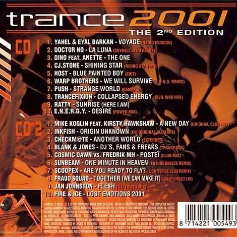 Trance 2001 - The 2nd Edition