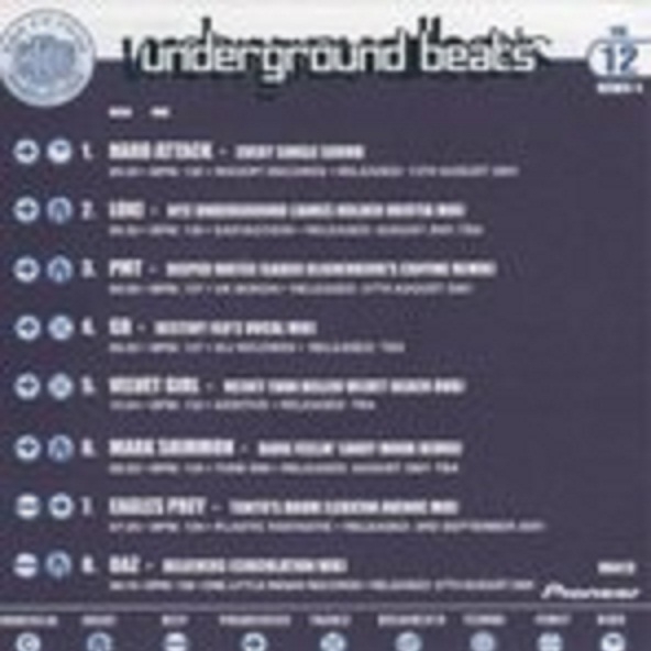 Underground Beats (Series 4 Volume 12)
