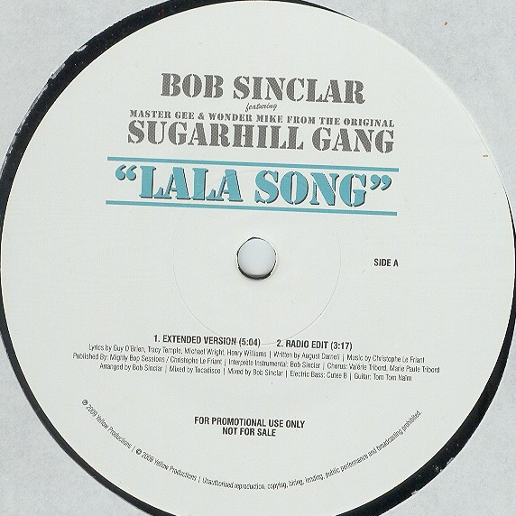 Lala Song (Ccc Vs. Djfb Remix - Bob Sinclar Club Re-Edit)