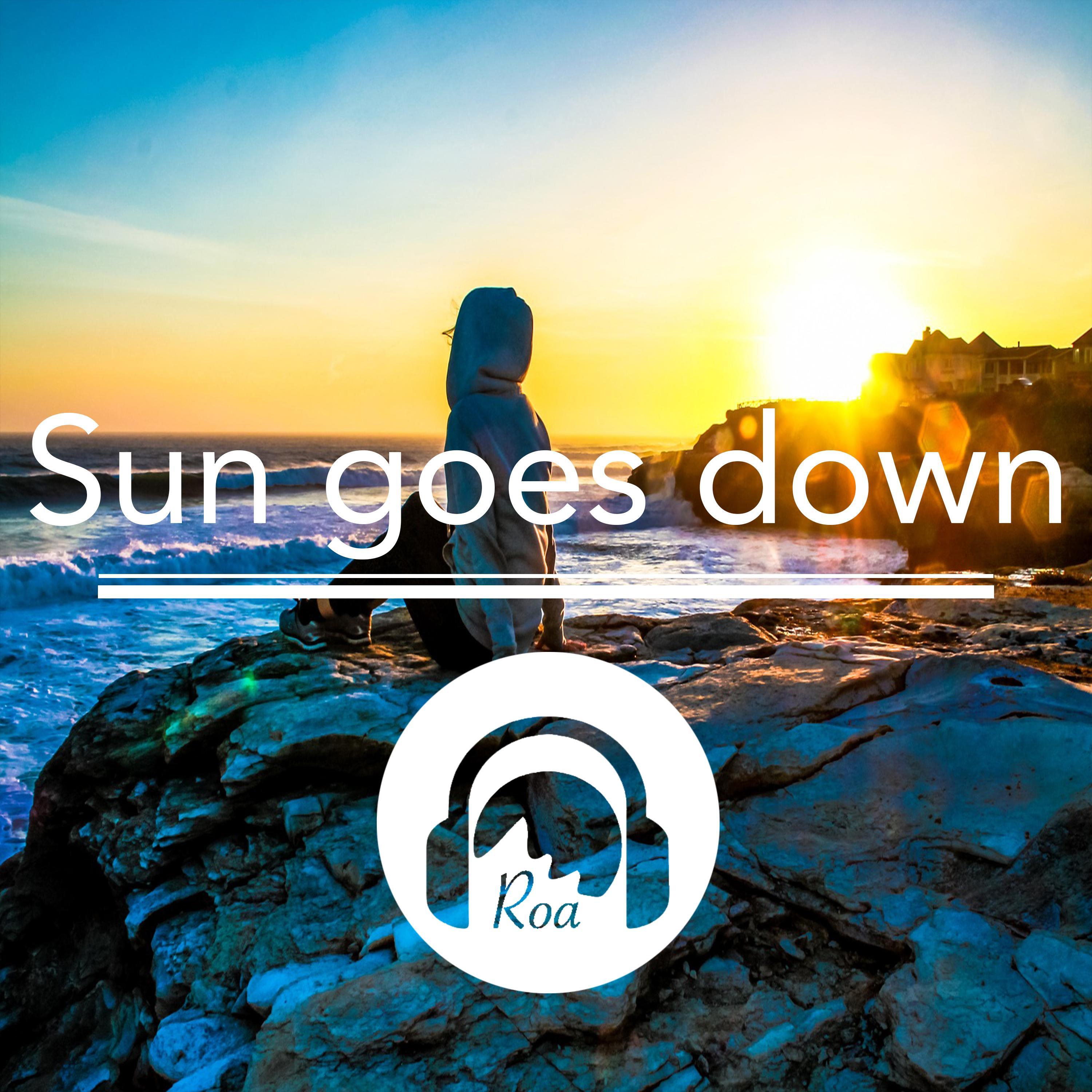 Sun goes down