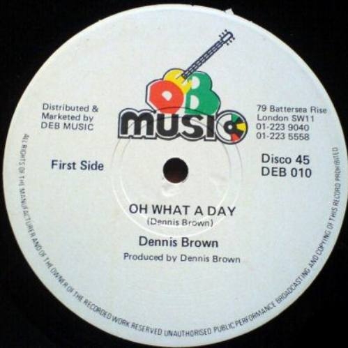 Oh What A Day / Man Next Door (DEB 12")