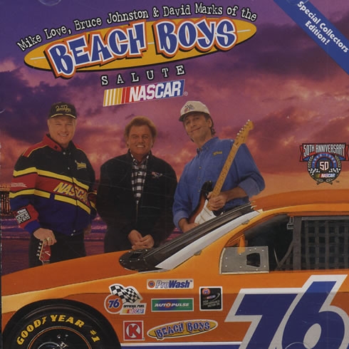 Mike Love, Bruce Johnston and David Marks of The Beach Boys Salute NASCAR
