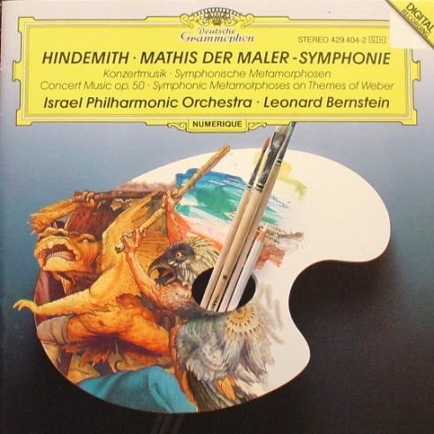 Paul Hindemith - Hindemith - Mathis Der Maler - Symphonie - Leonard Bernstein - Israel Philharmonic Orchestra