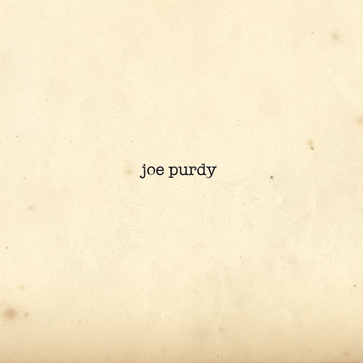 Joe Purdy