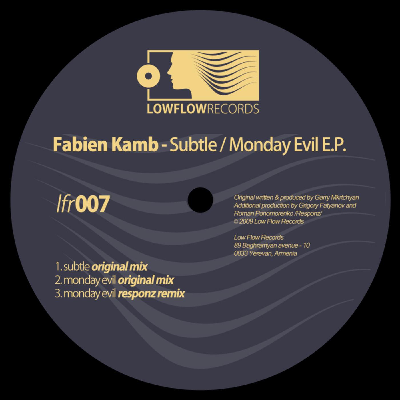 Subtle / Monday Evil