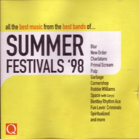 Q magazine - July 1998 - Summer Festivals '98