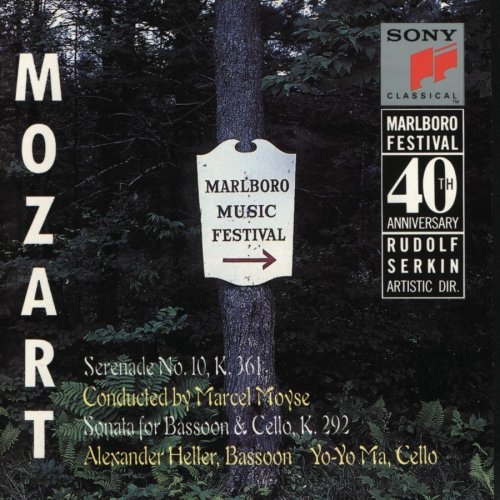 Serenade No.10 / Sonata for Bassoon & Cello (Marlboro Music Festival - 40th Anniversary)