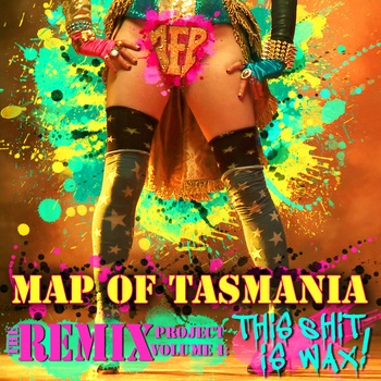 Map of Tasmania (Remix by Thiago Correa)