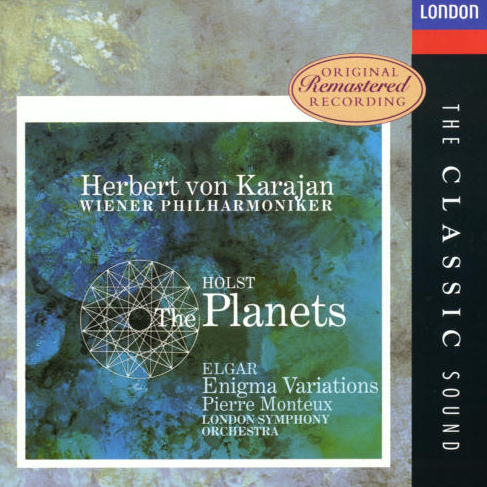 The Planets / Enigma Variations (Karajan, VPO / Monteux, LSO)