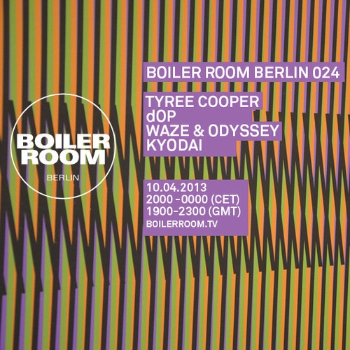 Boiler Room DJ set, Berlin, 10th April 2013