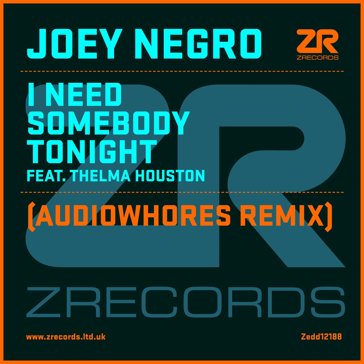 I Need Somebody Tonight Feat. Thelma Houston (Accapella 1)