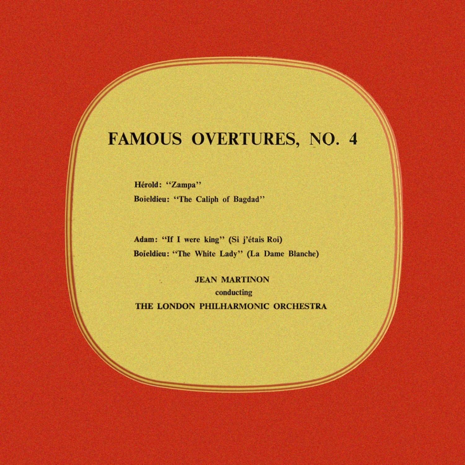 Famous Overtures, No. 4