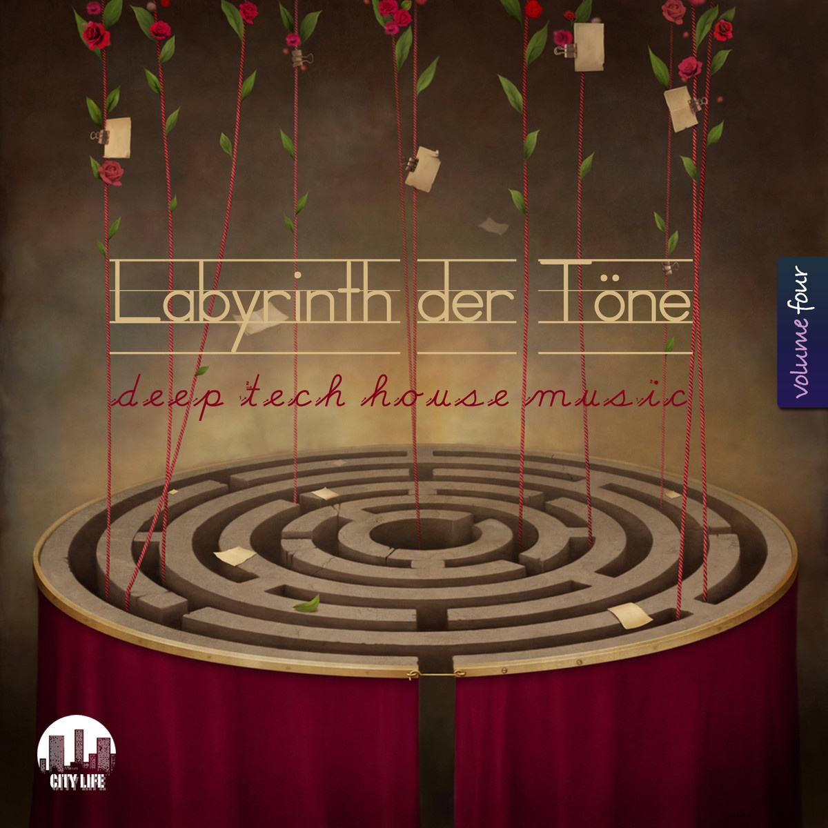 Labyrinth der T ne, Vol. 4  Deep  TechHouse Music