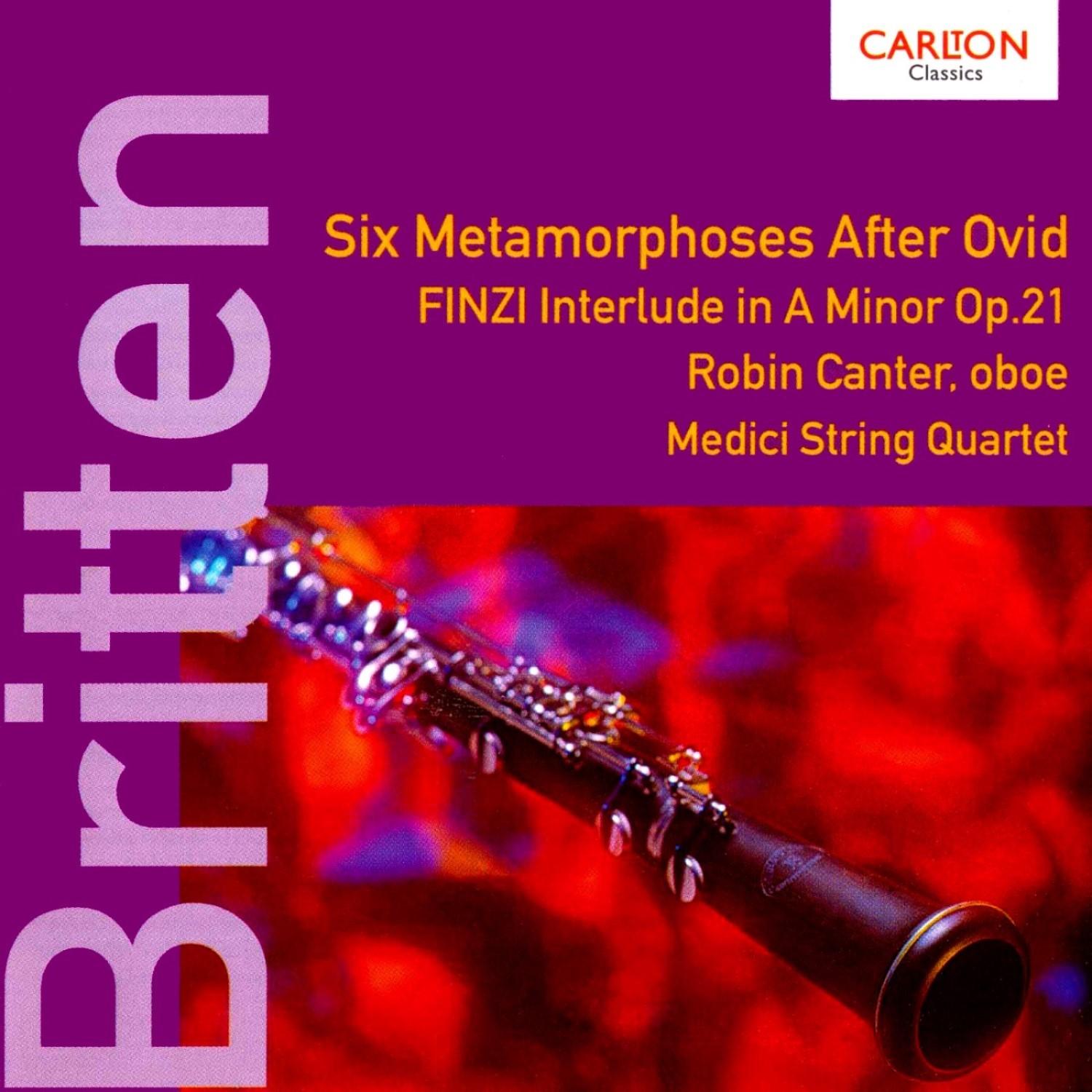 "Interlude In A Minor", Oboe And String Quartet, Op.21