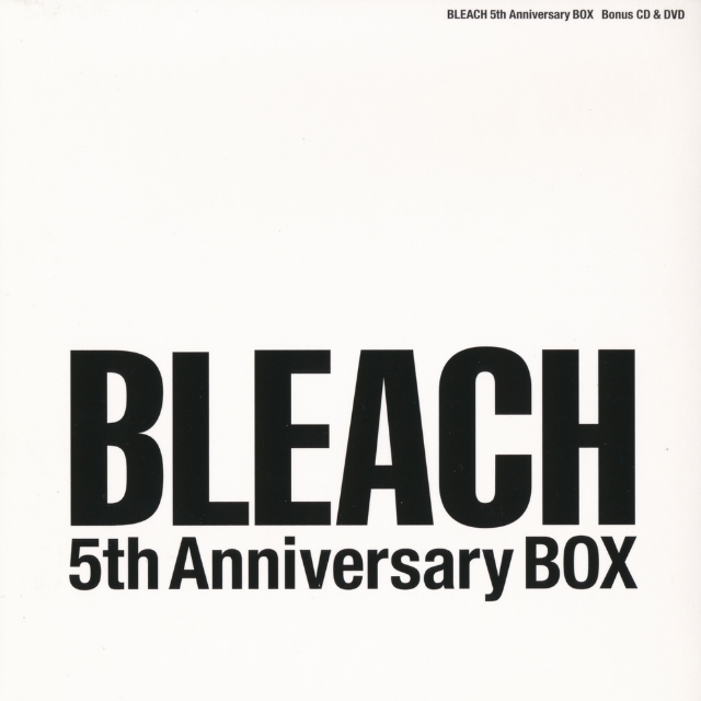 BLEACH 5th Anniversary BOX te dian CD