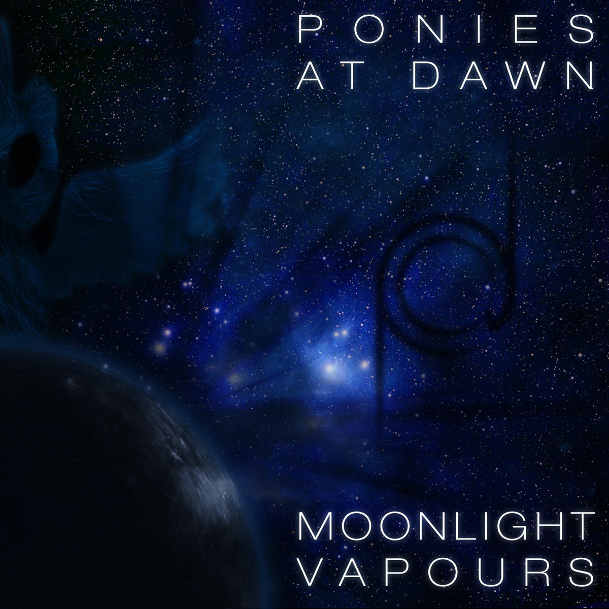 Ponies At Dawn: Moonlight Vapours