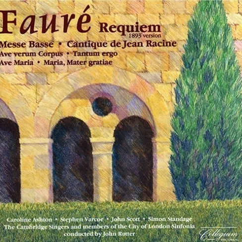 Gabriel Faure: Cantique de Jean Racine, Op. 11 trans. for choir, violas, cellos, basses and harp