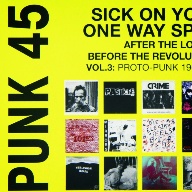 Punk 45: Sick On You! One Way Spit! After the Love & Before the Revolution, Vol. 3: Proto-Punk 1969-77