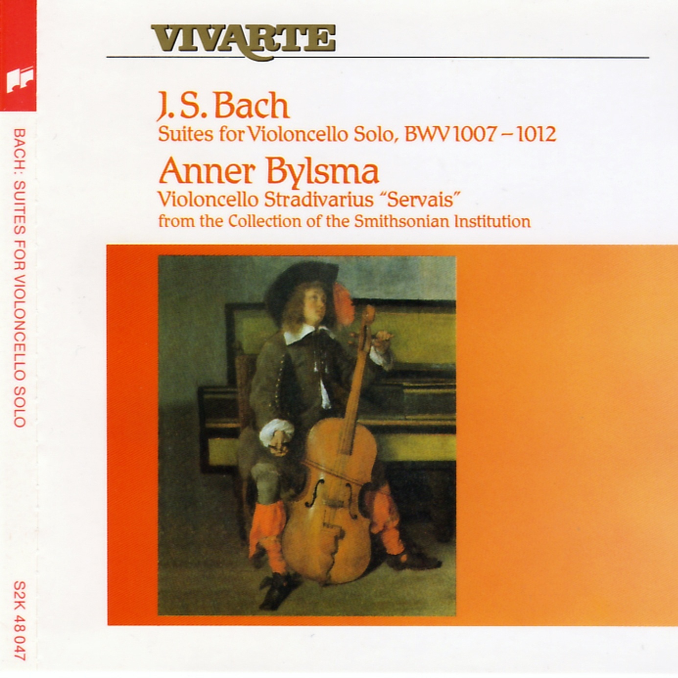 Johann Sebastian Bach: Suite no.2 in D minor, BMV1008 - 4.Sarabande