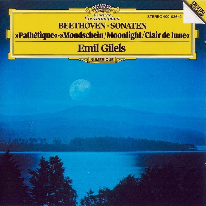 Beethoven: Sonaten " Pathe tique" " Mondschein"